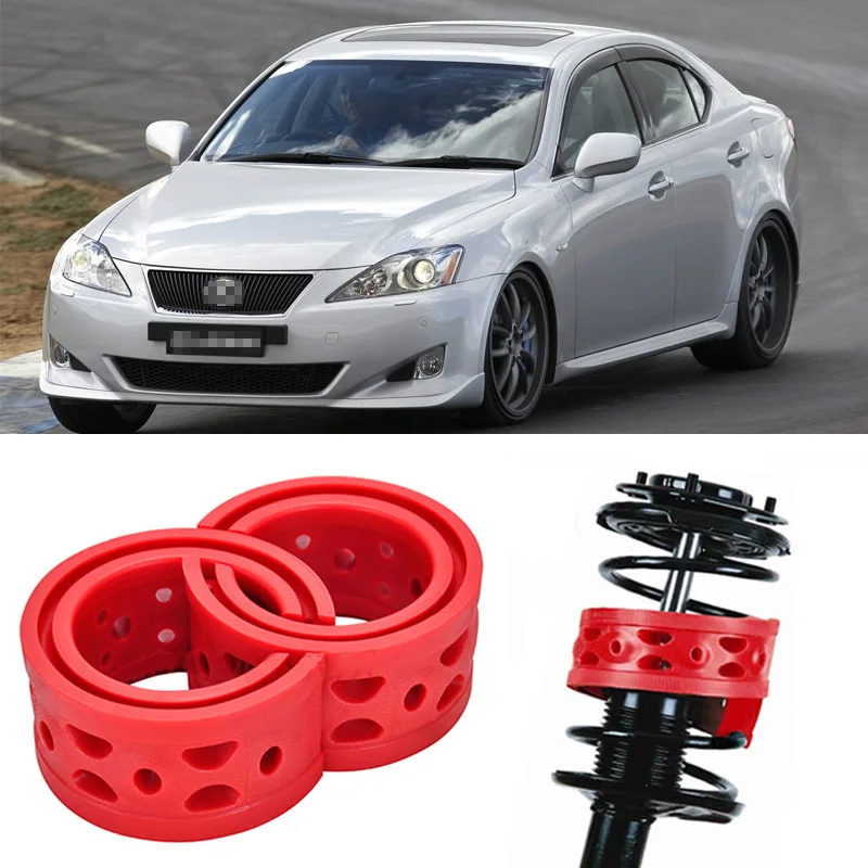 

2pcs Super Power Rear Car Auto Shock Absorber Spring Bumper Power Cushion Buffer Special For Lexus IS250