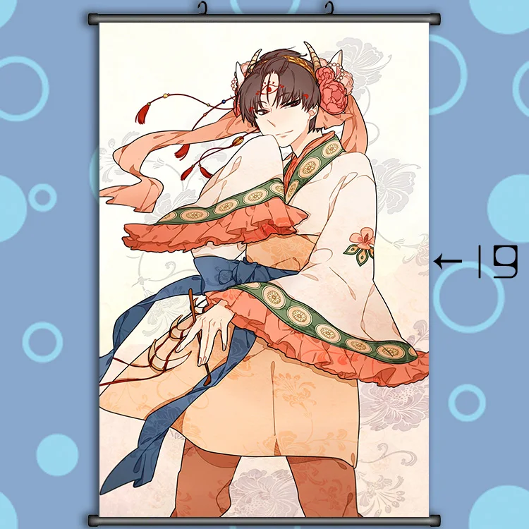 Японское аниме Hozuki's Coolheadedness Hoozuki no Reitetsu персонаж HOZUKI домашний Декор настенный