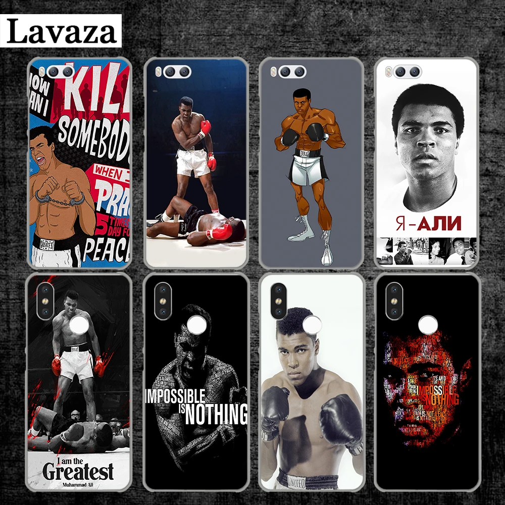 

Lavaza Muhammad Ali boxing champion Hard Case for Xiaomi Redmi 4A 4X 5A S2 5 Plus 6 6A Note 3 4 7 Pro Prime