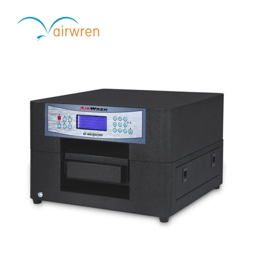 

A4 Print Size Metal Plate ECO Printing Machine With Free Rip Software