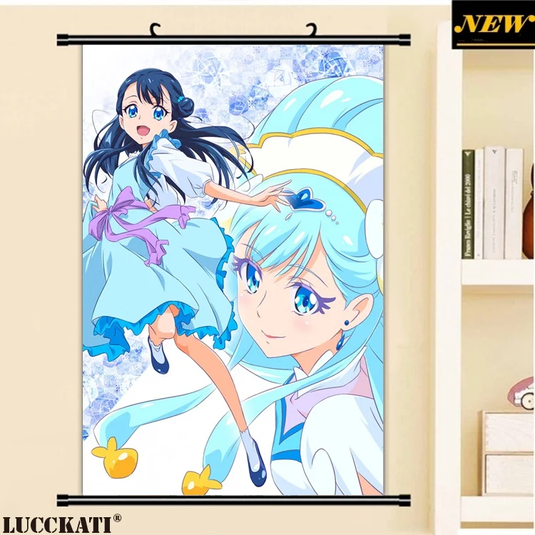 2yande.re 434579 autographed dress hugtto!_precure nii_manabu pretty_cure skirt_lift yakushiji_saaya_副本