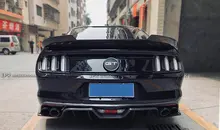 Acessórios do carro De Fibra De Carbono Spoiler Traseiro Do Carro-styling Car Kit Estilo Body Kit Para Mustang 2015 MMD