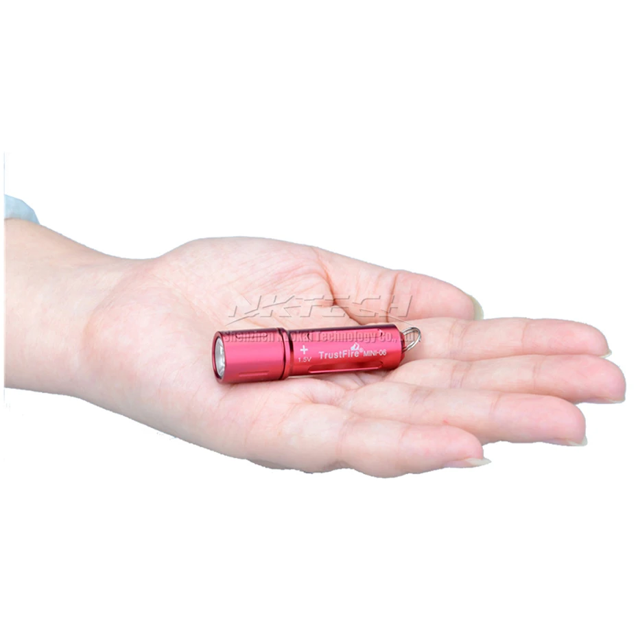 TrustFire MINI 06 светодиодный фонарик 7 5 г брелок карманный фонарь переносная лампа 90