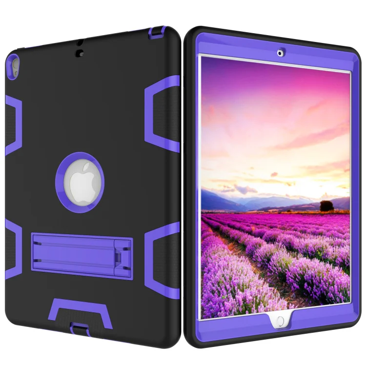 Для iPad Air 3 10,5 2019 чехол для нового iPad Pro 10,5 "2017 чехол Funda планшет дети Безопасный противоударный силиконовый Жесткий Стенд ручной корпус