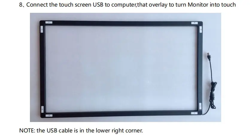 Xintai Touch 65 дюймов USB IR мульти сенсорный экран наложения; 10 точек инфракрасный мульти сенсорный экран Рамка для светодиодный телевизор