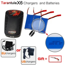 YIZHAN Тарантул X6 H16 Запасные Части RC Quadcopter 3×7,4 В 1200 мАч батареи + ЕС/США Plug баланс Зарядное устройство drone аксессуары
