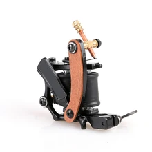 Стиль ручной работы мини литье железа тату искусство поставка 10 катушек татуировки машина пистолет шейдер в хорошем количестве TM8347