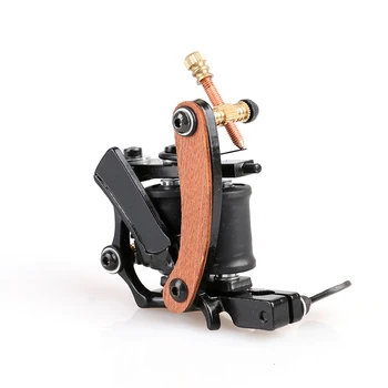 

New Style Handmade Mini Casting Iron Tattoo Art Supply 10 Coils Tattoo Machine Gun Shader in Good Quantity TM8347