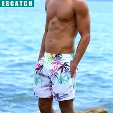Фирменная Новинка пляжные Boardshorts Мужские шорты для плавания купальники мужские Пляжные шорты быстросохнущие Бермуды короткие человек Гавайи тренажерный зал спортивный костюм