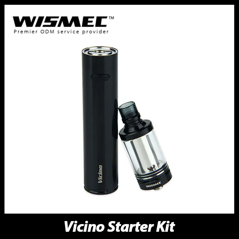 

Original WISMEC Vicino Kit 3.5ml Capacity Electronic Cigarette Vaping Kit Visino Kit VS Vicino Mod Tube without 18650 Battery