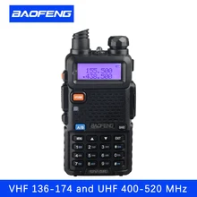 walkie talkie Baofeng UV5R Ham Two Way Radio walkie talkie Dual-Band Transceiver (Black)