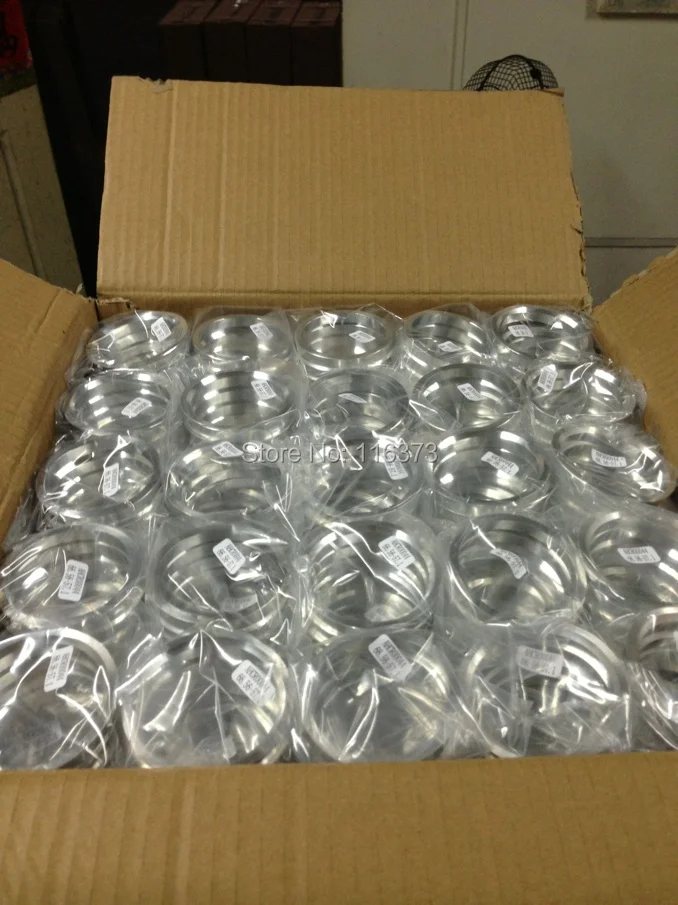 

4PCS 76 to 60.1 Hub Centric Rings OD=76mm/67mm/73mm/66.56mm/66.7mm/69.85mm/71.12mm/72.56mm ID= 60.1 mm Aluminium Wheel hub ring