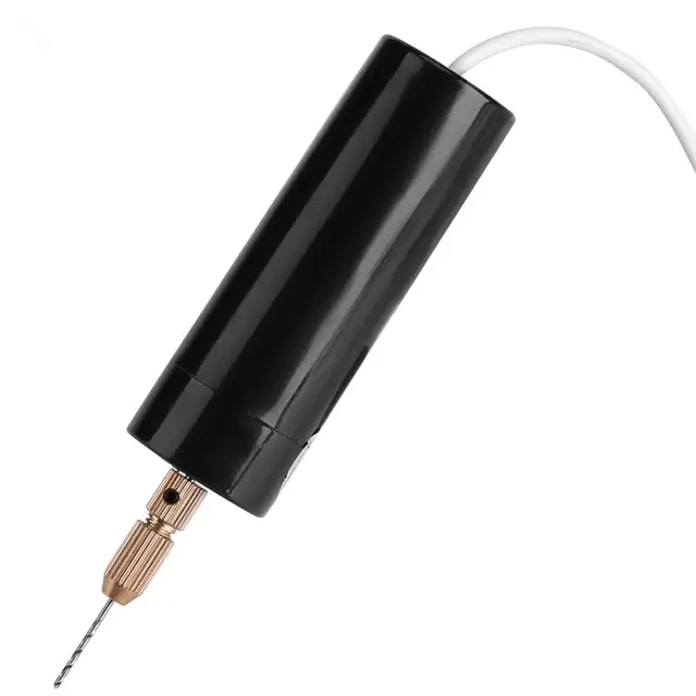 DC 5V Mini Small Electric Drills Handheld Micro USB Drill with 3pc Bits