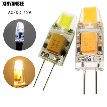 

CE&RoHS LED Lamp G4 Bulb COB AC DC 12V 1.5W Candle Lights Replace10W Halogen for Chandelier