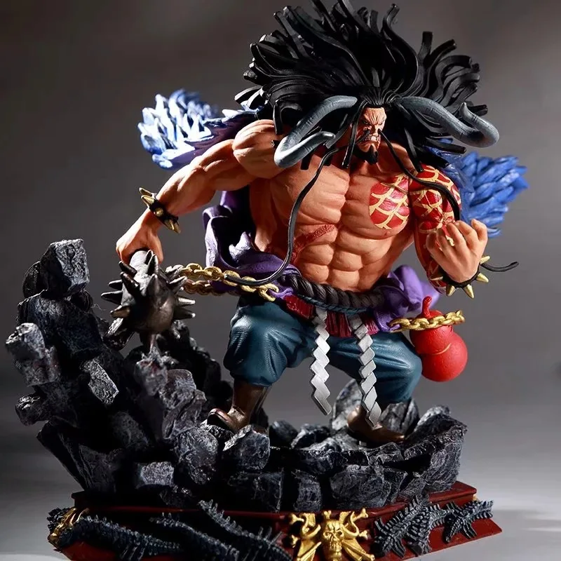 

19cm Japan One Piece Four Emperors Kaido PVC Action Figures Collection Model Toys Gifts for Christmas with Box#CC