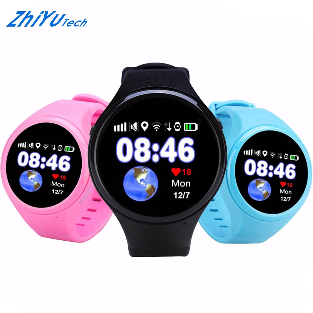 

2017 TP88 GPS Tracker Smart Watch for Children Elder T88 Smart Watch SOS Emergency Touch Screen Anti-lost WIFI LBS AGPS Location