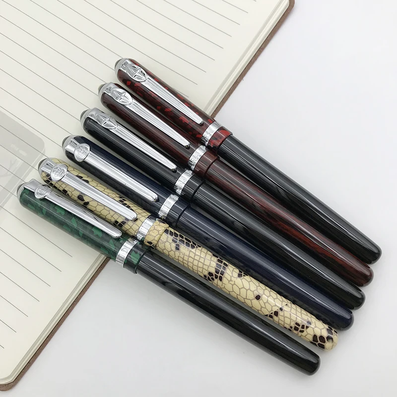 

Rollerball Pen Gift Duke Metal Black Ink Refill 0.5mm Fine Point Smooth Writing Business Office Signature Pens with Velvet Pouch