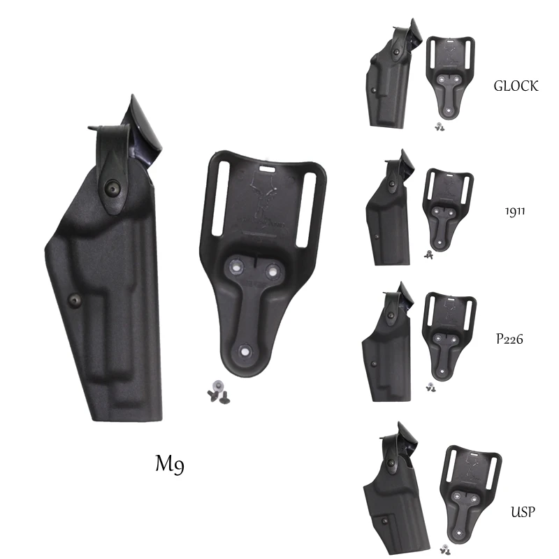 Военный M9 GL17 1911 USP P226 кобура для пистолета M9 кобура для пистолета тактическое снаряжение охотничий кобура для пистолета