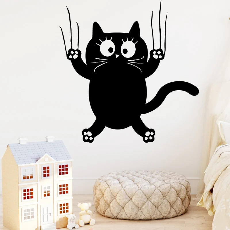 

Romantic Cat Self Adhesive Vinyl Wallpaper For Kids Rooms Nursery Room Decor Home Party Decor Wallpaper