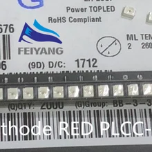 100 шт LSE6SF-V2BA-1-1 LS E6SF-V2BA-1-1 OSRAM 3528 красный PLCC-4 общий катод супер яркий светодиодный задний фонарь SMD