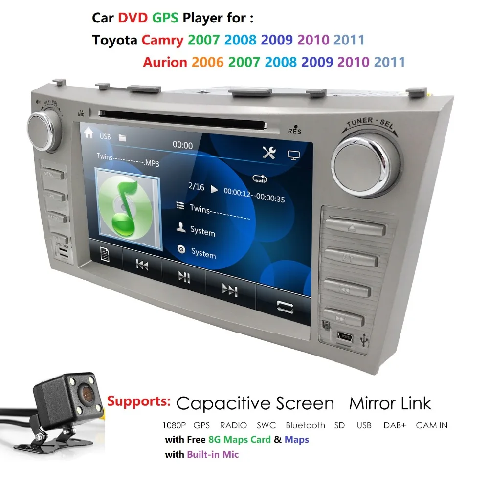 Clearance car gps navigation car dvd for Toyota camry 2008 2009 2010 2011 dab dvbt radio bluetooth 2 din car stereo RDS steering wheel CAM 1 Clearance car gps navigation car dvd for Toyota camry 2008 2009 2010 2011 dab dvbt radio bluetooth 2 din car stereo RDS steering wheel CAM 1