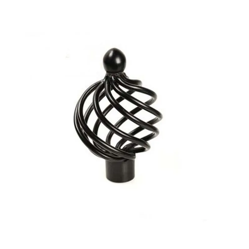 42mm height 62mm black birdcage drawer knob pull handle birdcage
