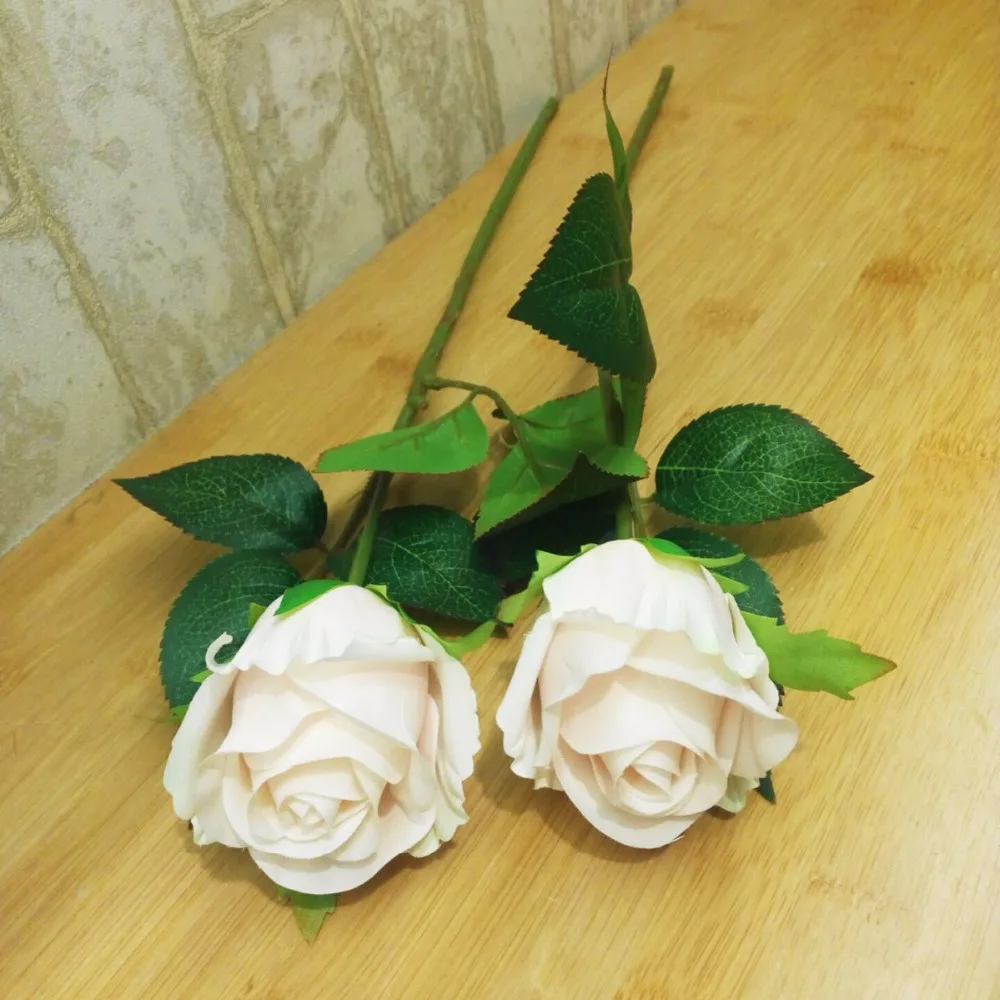 Большая распродажа! Искусственные розы, милые маленькие шелковые белые розы, свадебные вечерние украшения, искусственные цветы
