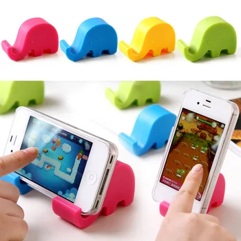 

Mini Elephant Table Desk Mount Stand Phone Holder for Cell Mobile Phone Tablets