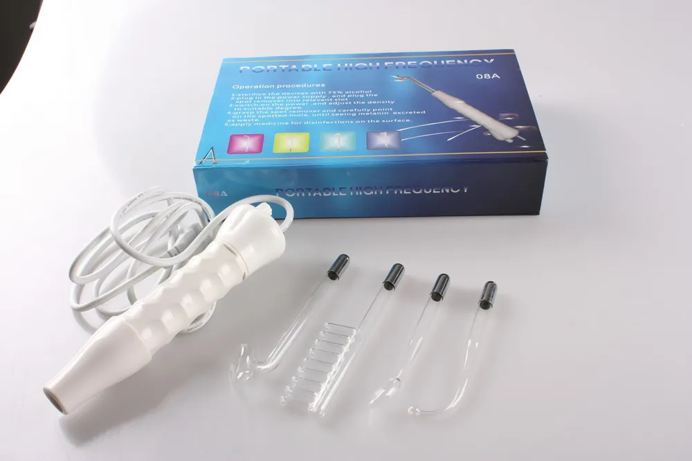 

Portable Electrode High Frequency Skin Tightening Acne Spot Remover Device Alta Frequencia Facial Skin Care Spa Salon Beauty