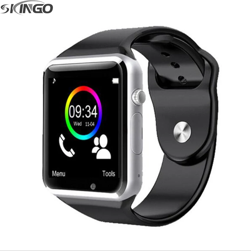 

A1 Smart Watch Clock Sync Notifier Sim Card Bluetooth for IOS Android OS 150PCS/lot