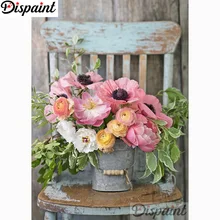 Dispaint Алмазная картина "фигурка скамейки пейзаж" вышивка крестом на заказ фото алмаз, вышивка квадратными круглыми настенный Декор для дома A26004