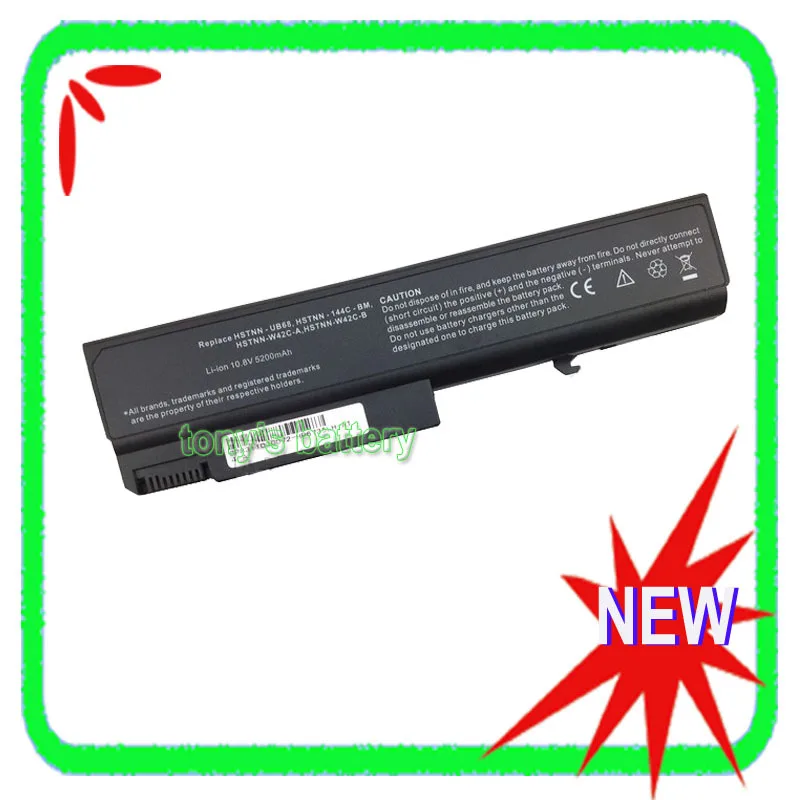 Аккумулятор 6 ячеек для HP Compaq 6530b 6535b 6730b 6735b EliteBook 6930p 8440P 8440W HSTNN-UB68 482962-001 | Компьютеры