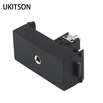 

3.5mm Audio Jack Slot Sound Music Female Socket Black Color For DVD AUX Earphone