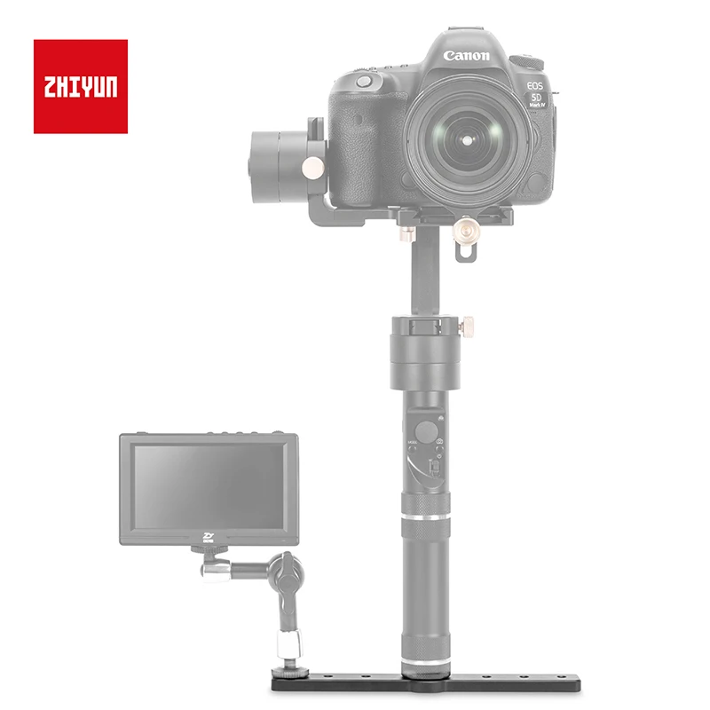 

ZHIYUN Official Extension Frame for Crane 2/Plus/V2/M/Smooth Q/3 Handheld Gimbal Stabilizer with 1/4 Mounting Screw Accessories