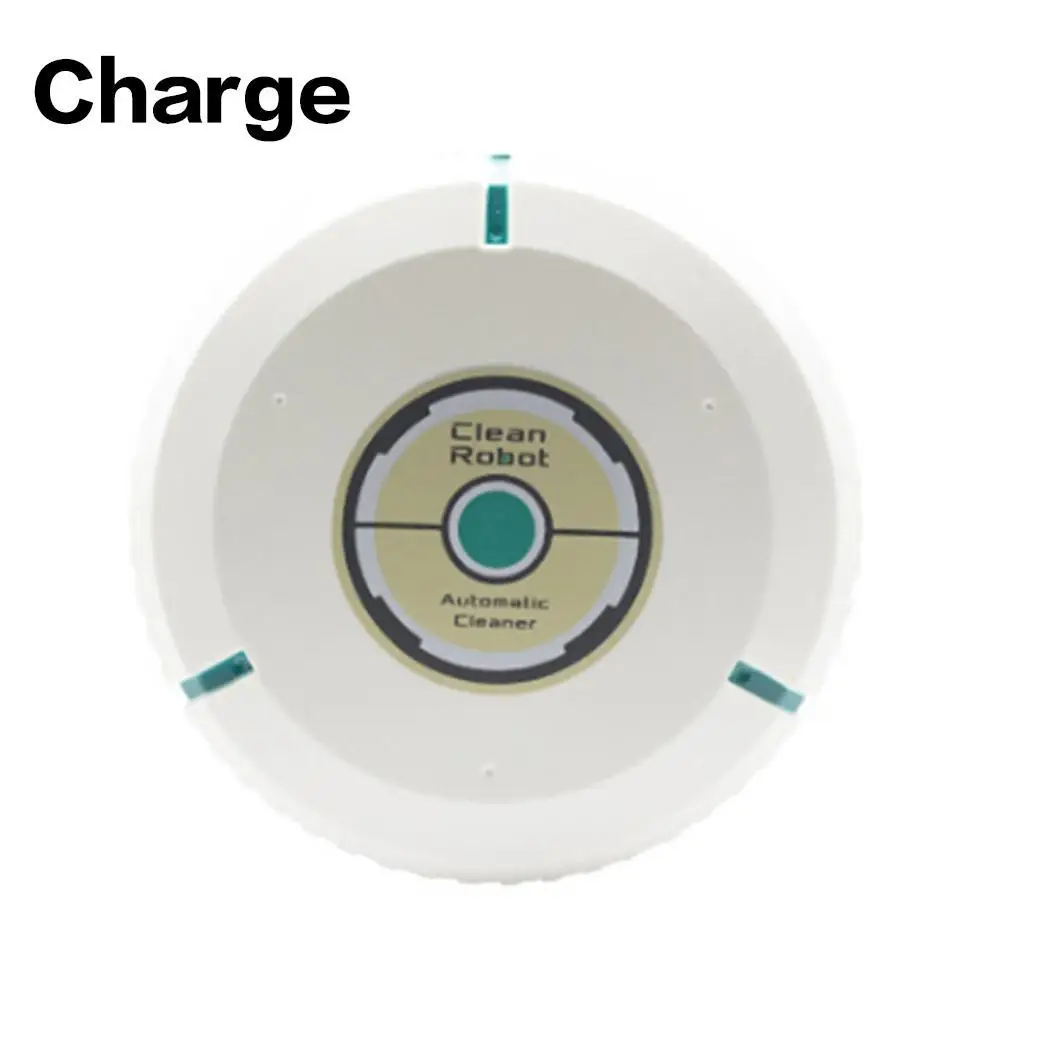 

Mini Robot Vacuum Cleaner Wireless Automatic Battery Powered Smart Sweeping Robot Home Sweeping Machine Anti-slip Black White