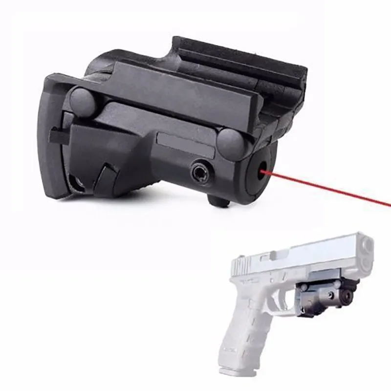 Тактический лазерный прицел G17 G18 G22 P226 мини пистолет с двойным переключателем 650nm