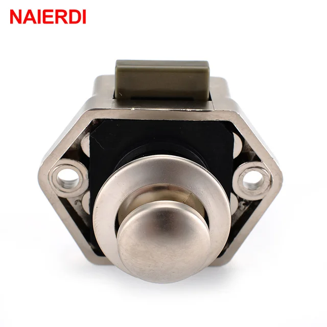 Naierdi Camper Car Push Lock Diameter 20mm Rv Caravan Boat Motor