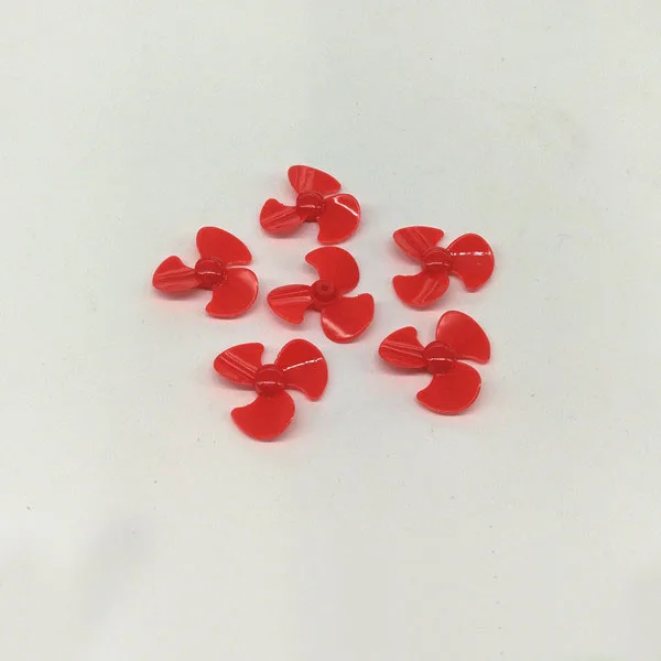 

10PC Mini Propellers D30mm Three-blade Propeller 2mm Aperture Props/Paddles for DOY Model Toys Assembly Accessories