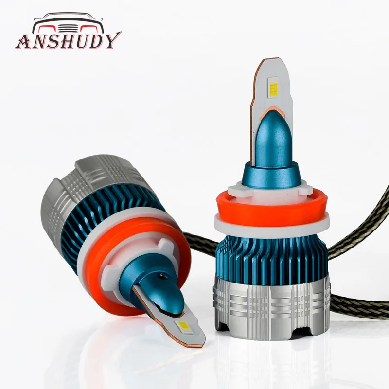 12000lm H4 H7 LED H11 H1 CSP Mini Headlight 9006/HB4 9005/HB3 Fog Lamp H3 H8/H9 PSX26W Canbus Car Accessories 70W 6000K Bulbs | Автомобили