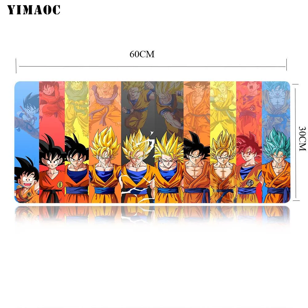 YIMAOC Dragon Ball супер Коврик для компьютерной мыши коврик Противоскользящий