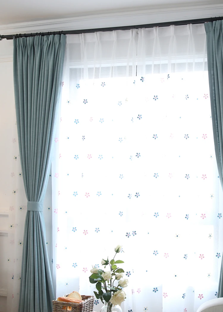 Современные шторы из искусственного льна с темной бахромой и жаккардовой отделкой для спальни и гостиной, индивидуальные шторы