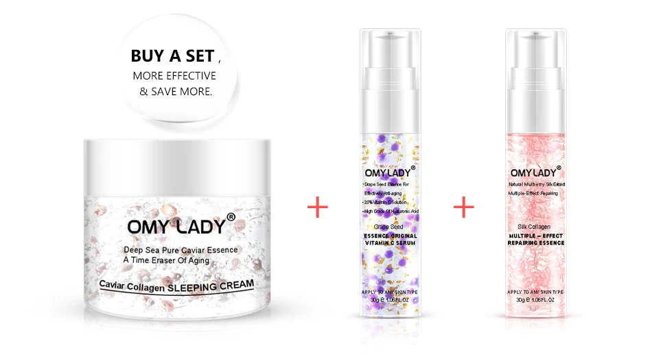 Creme Noturno de Colágeno Relaxante Creme Facial Hidratante para Dormir e Pele 12 High Quality Beleza e saúde