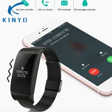 Bluetooth 4,0 Smart Band спортивные упражнения функции сердечного ритма Монитор Сердечного Ритма Смарт Браслет Шагомер с напоминанием при сидении наручные часы