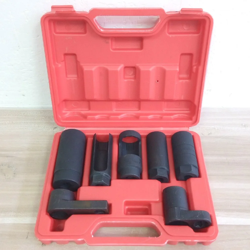 

7pcs O2 Oxygen Sensor & Oil Pressure Sending Unit Master Sensor Socket Set SK1007