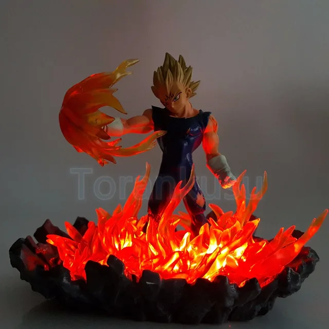 Best Offers Dragon Ball Z Action Figure Vegeta DXF Super Saiyan Led Lighting Fire Base DIY Display Toy DBZ Vegeta Fire Effect Model DIY185 Best Offers Dragon Ball Z Action Figure Vegeta DXF Super Saiyan Led Lighting Fire Base DIY Display Toy DBZ Vegeta Fire Effect Model DIY185