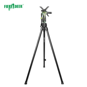 

NEW FieryDeer DX-004-01Gen4 160cm trigger Twopod camera scopes binoculars hunting stick shooting sticks