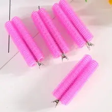 Новинка 1 шт. Волшебная мода кудрявый артефакт версия воздушного челки легкое вращение ролики легкое устройство для завивки салонный инструмент для волос