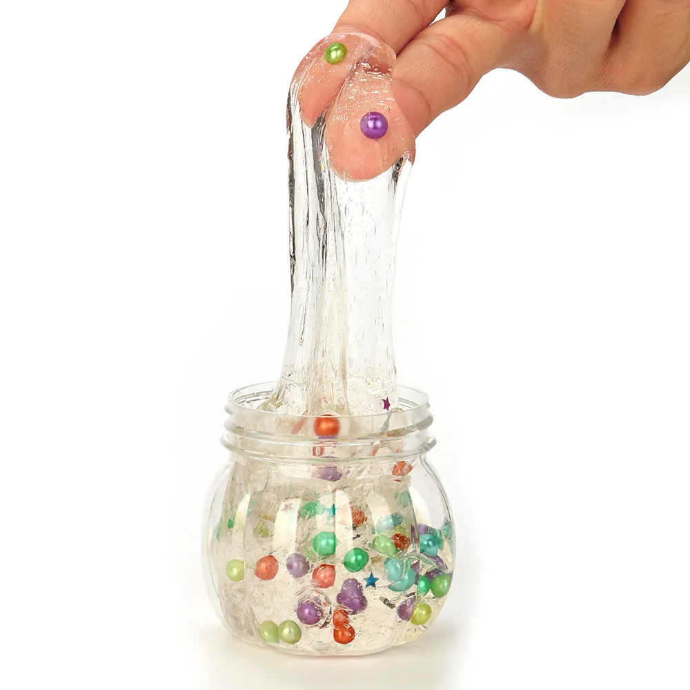 Большая тыква кристалла желе игрушка мягкая слизь Ароматизированная игрушка для снятия стресса забавная густой Пластилин игрушки для детей