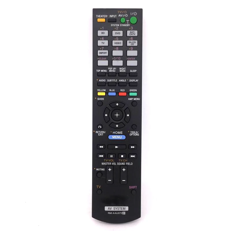 New Replacement RM-AAU072 Remote Control For Sony AV SYSTEM Receiver STR-DH830 HT-SS370 HT-SF470 STR-KS370 Remoto Controle