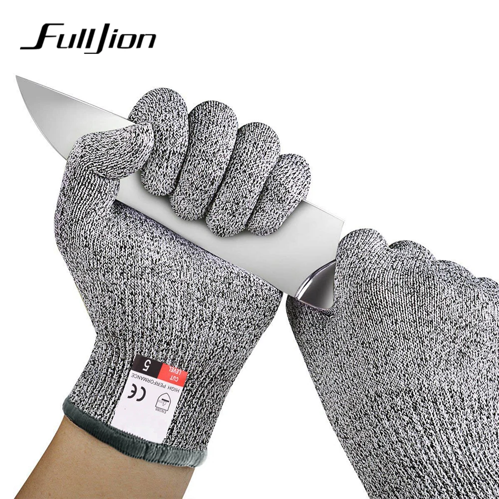 

Fulljion Fishing Hunting Gloves Cut Resistant Protection Knife Anti-cutting Outdoor Touch Screen Anti-Slip Anti-Cut Ultra-thin